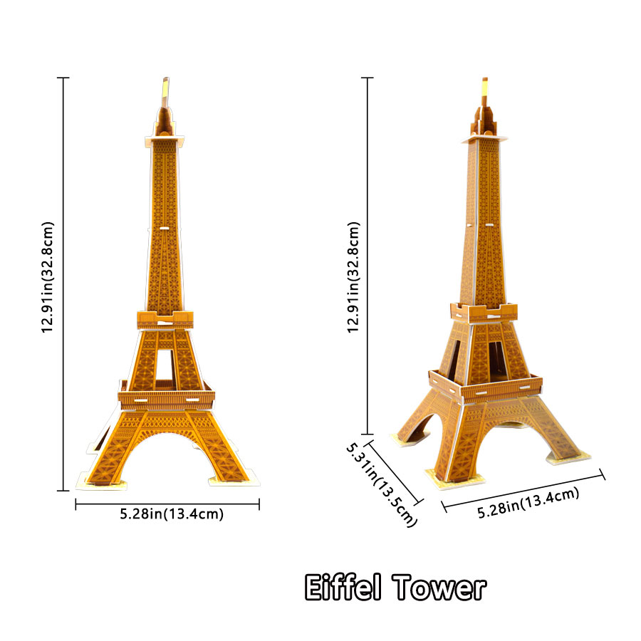 Puzzle 3D Building Free sample