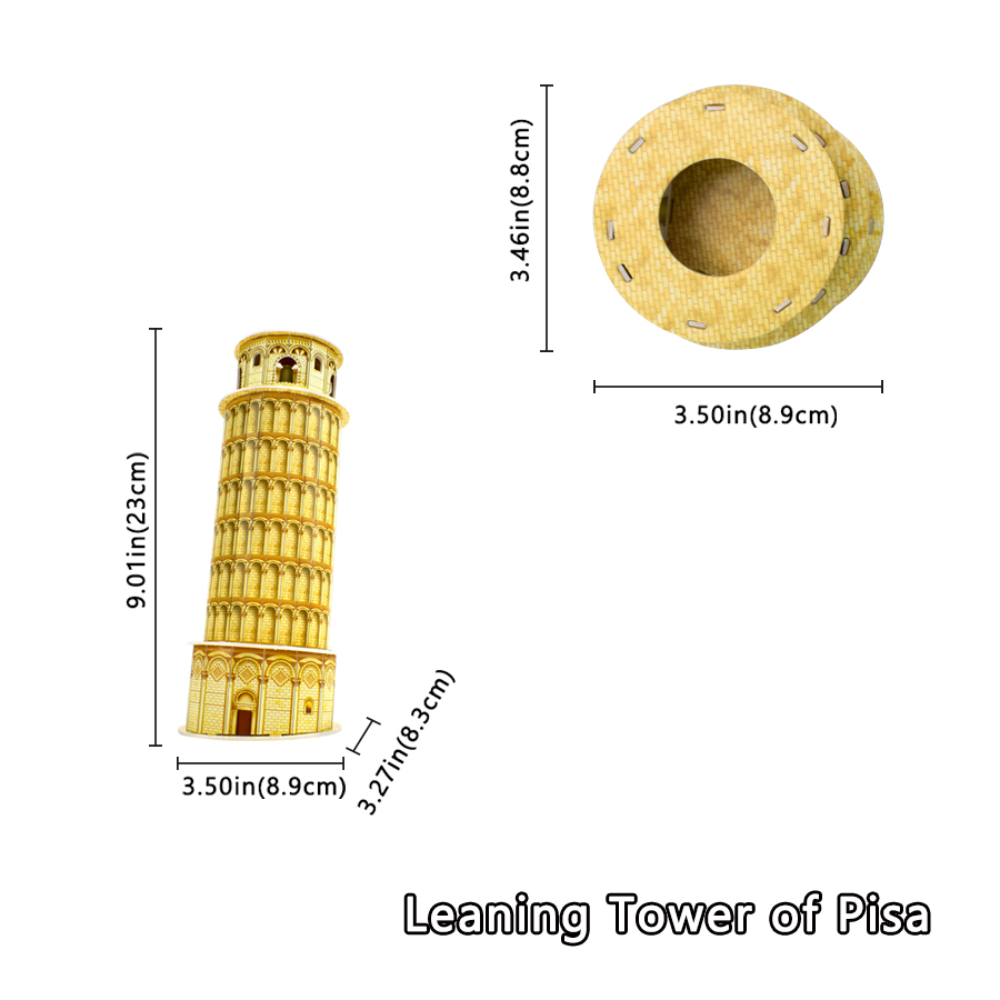 Puzzle 3D Building Free sample