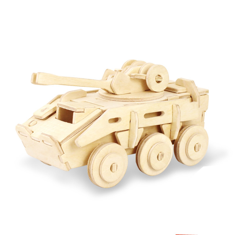 3D Wooden Puzzle Wood Children