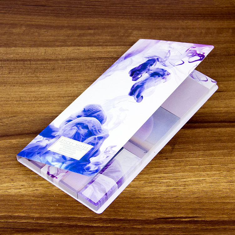 New Arrivals Printing Folding Memo Pad Custom Sticky Note Set