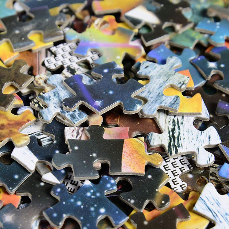 Puzzles Games 1000 Piecs Custom Free Sample