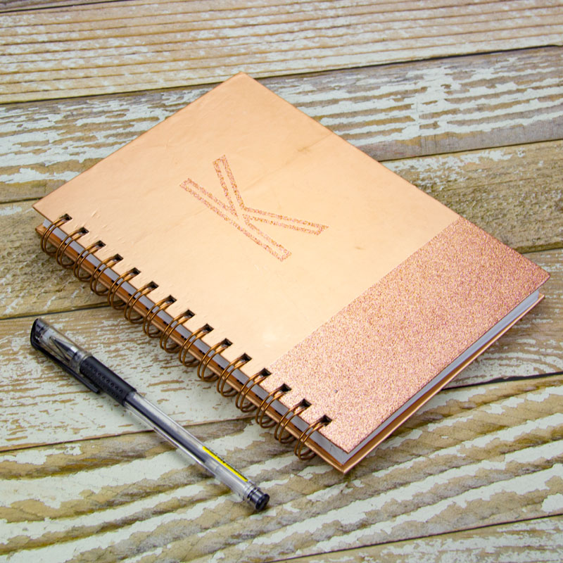 Gold Spiral Notebook Factory
