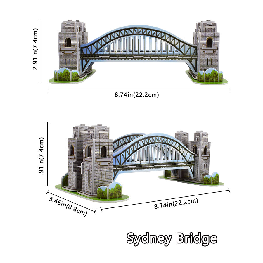 Puzzle 3D Building Free sample