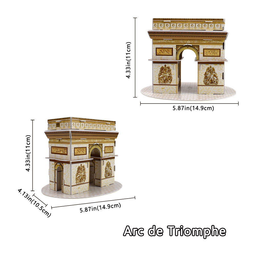 Puzzle 3D Building Free sample