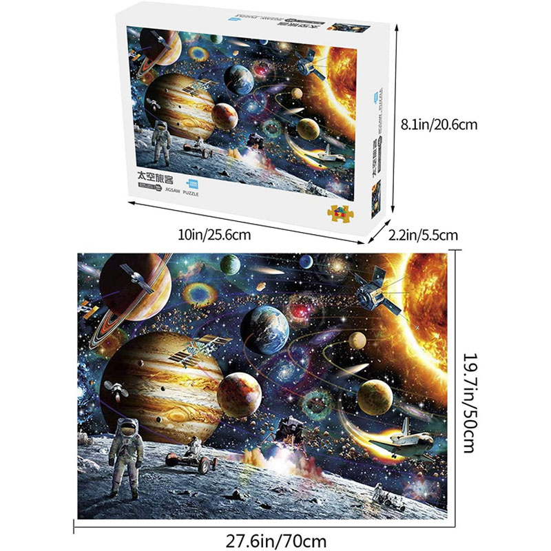 Puzzles Games 1000 Piecs Custom Free Sample