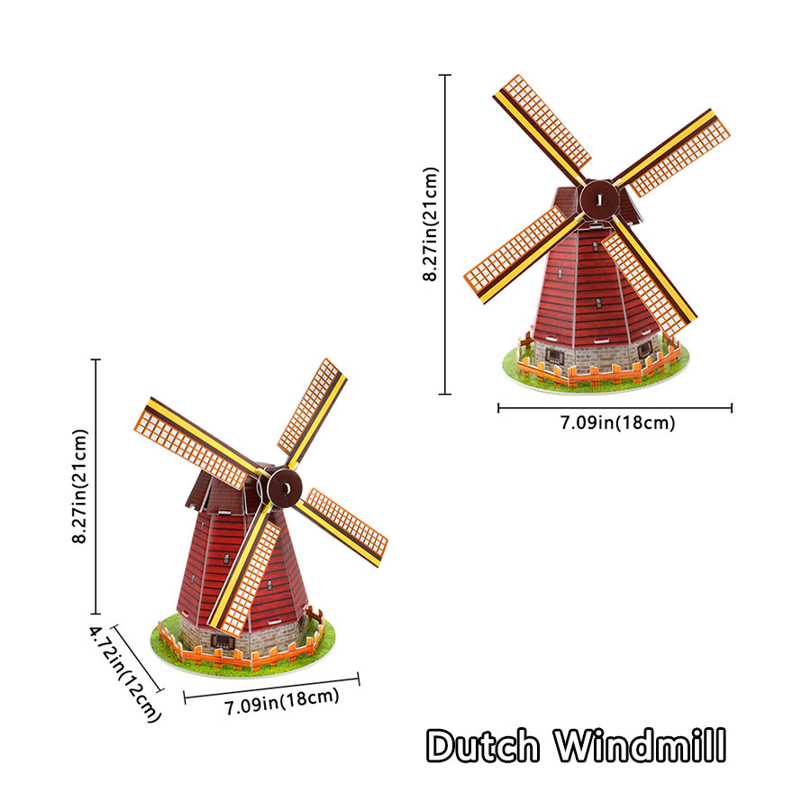 3D Puzzle Jigsaw Doll House Factory