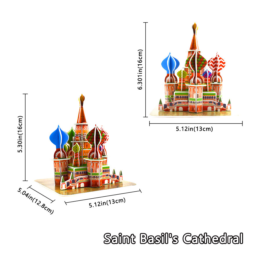 Puzzle 3D Building Free sample