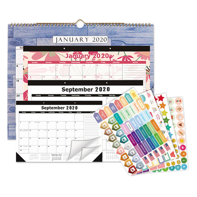 Wall Calendar Planner Printing Magnetic Calendar Custom