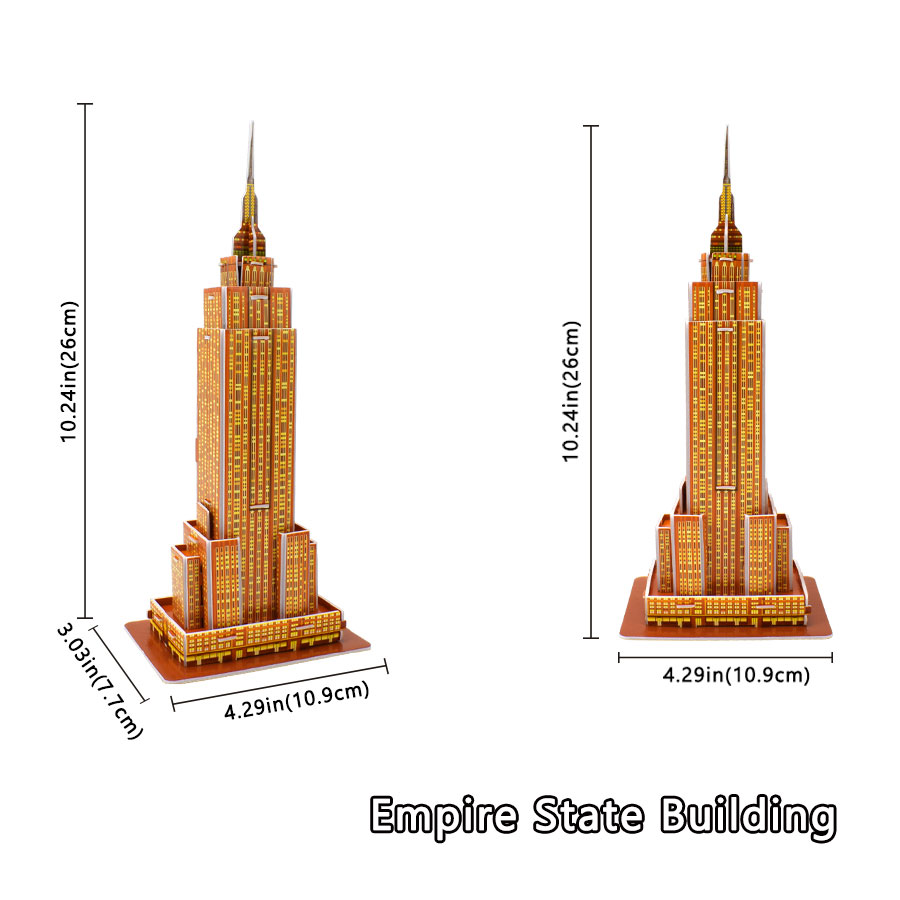 Puzzle 3D Building Free sample