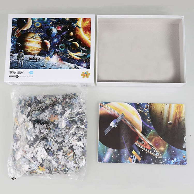 Puzzles Games 1000 Piecs Custom Free Sample